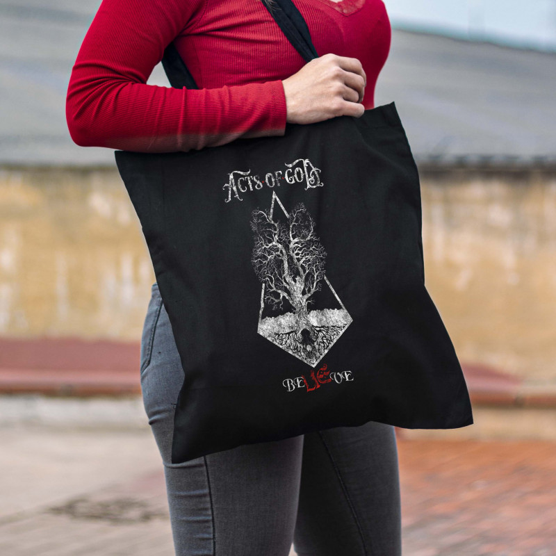 Acts of God "Believe" Tote Bag