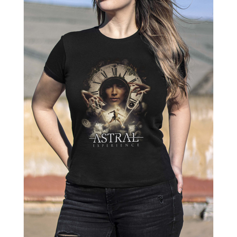 Astral Experience "Esclavos del Tiempo" Camiseta Chica
