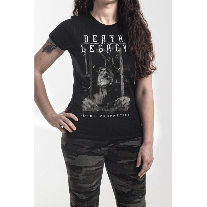 Death & Legacy "Damned" Girlie T-Shirt
