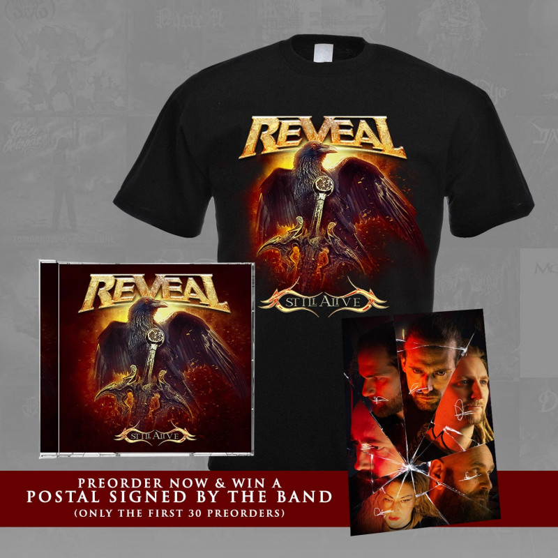 Reveal "Still Alive" CD + T-Shirt + Signed Photo (Preorder)