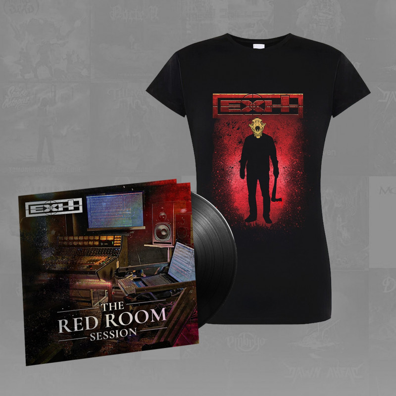 Exit "The Red Room Session" Vinyl + Girlie T-Shirt (Preorder)