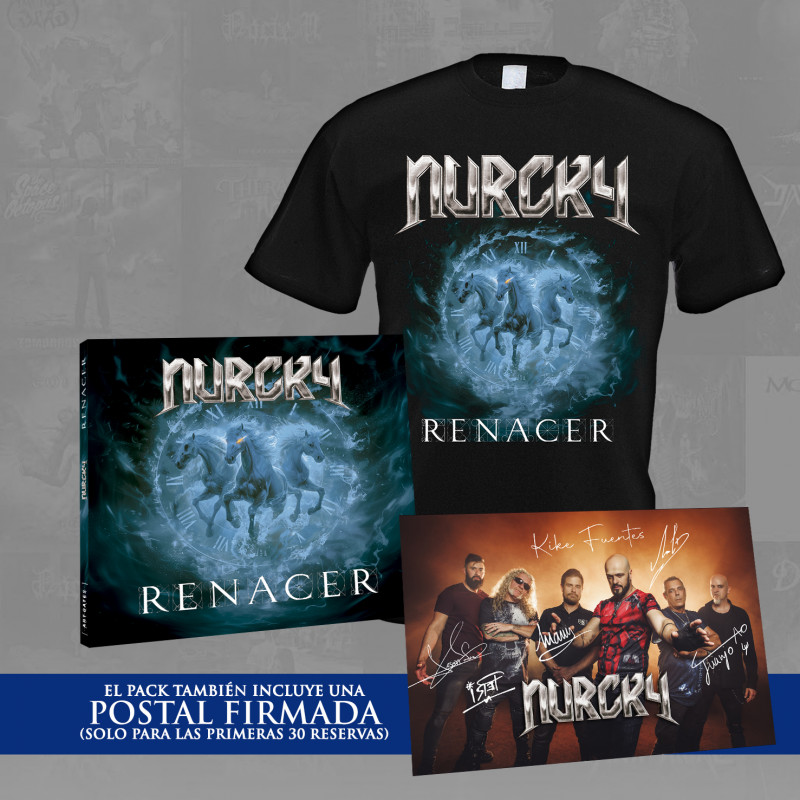 Nurcry "Renacer" Digipack + Camiseta (Preventa)