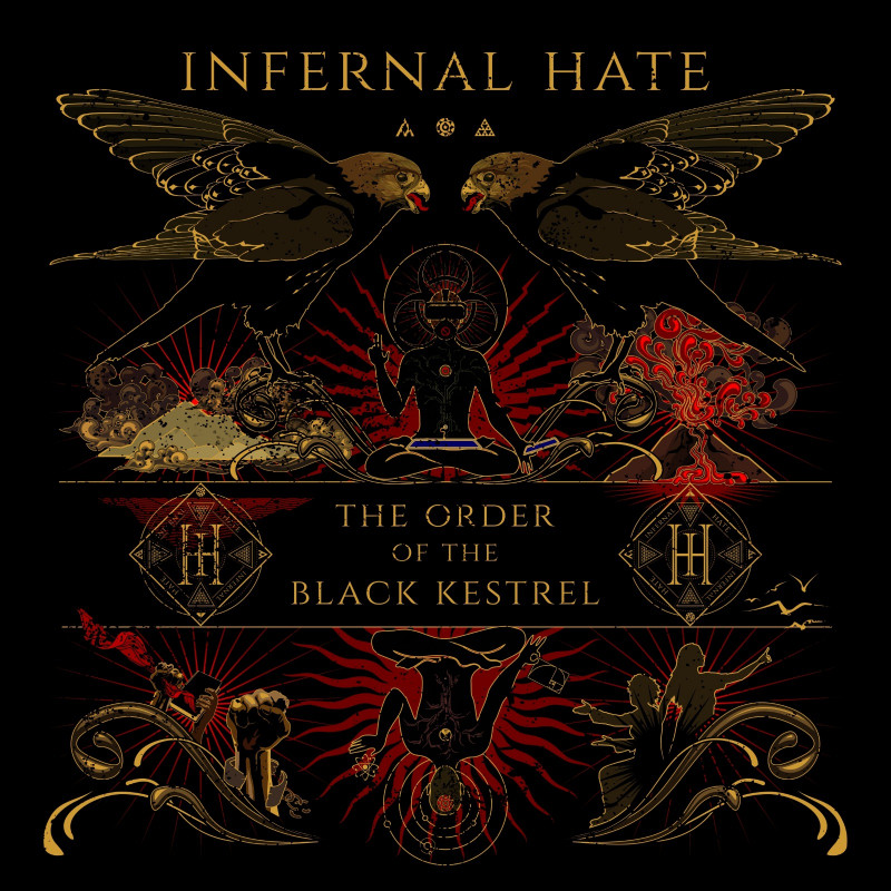 Infernal Hate - "The Order Of The Black Kestrel" (CD)