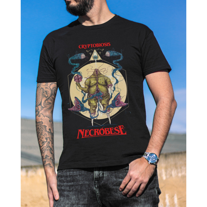 Camiseta Cryptobiosis "Necrobese"