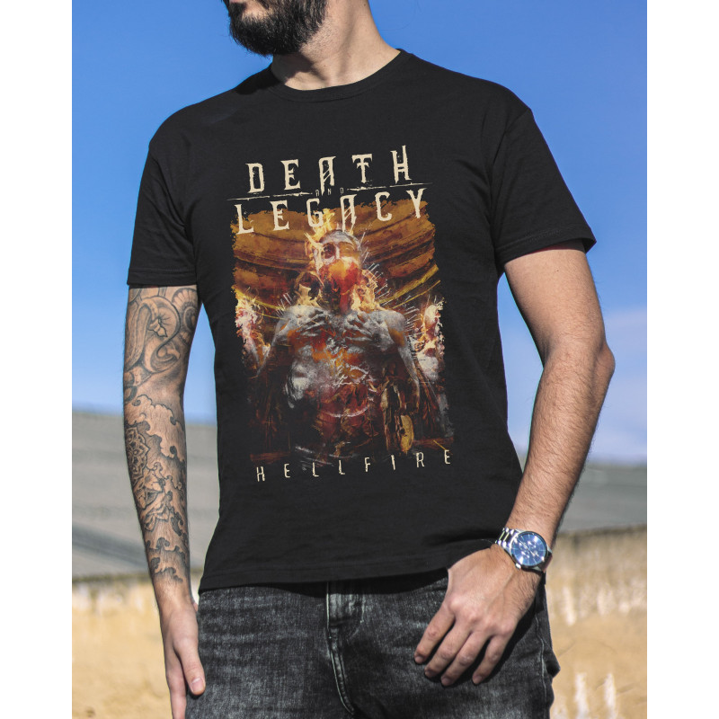 Camiseta Death & Legacy "Hellfire"