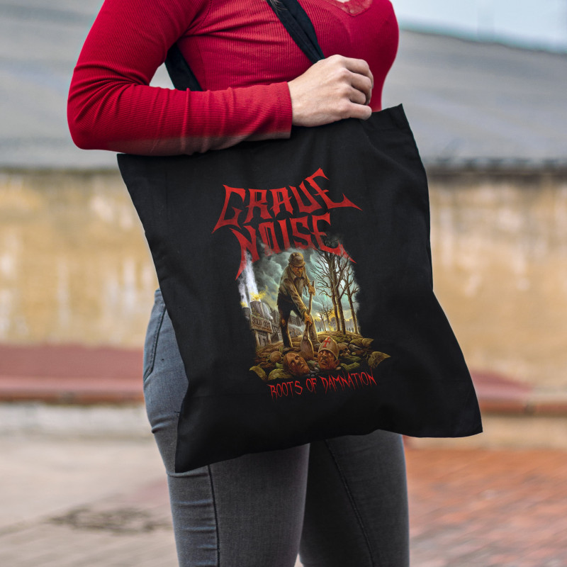 Tote Bag Grave Noise 'Roots of Damnation'