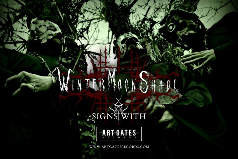 PORTUGUESE BLACK METALLERS WINTERMOONSHADE INK WORLDWIDE DEAL WITH ART GATES RECORDS