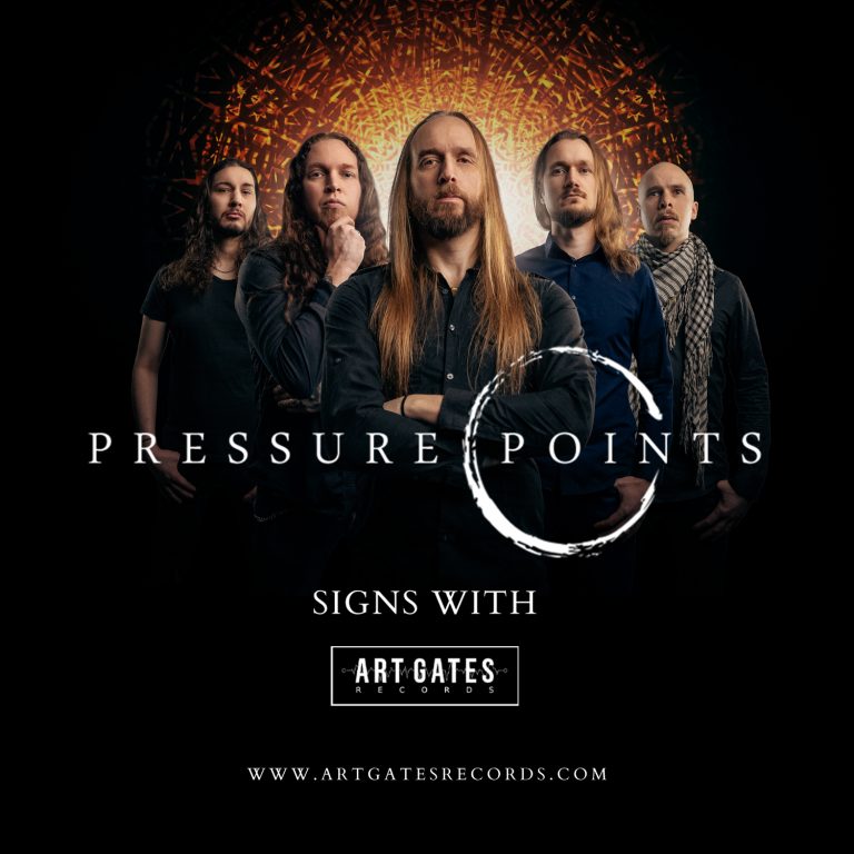 PROG METALLERS PRESSURE POINTS INK WORLDWIDE DEAL WITH ART GATES RECORDS