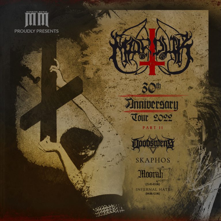 MOORAH & INFERNAL HATE WILL CONQUER THE STAGES OVER EUROPE IN THE MARDUK'S 30 ANNIVERSARY TOUR!