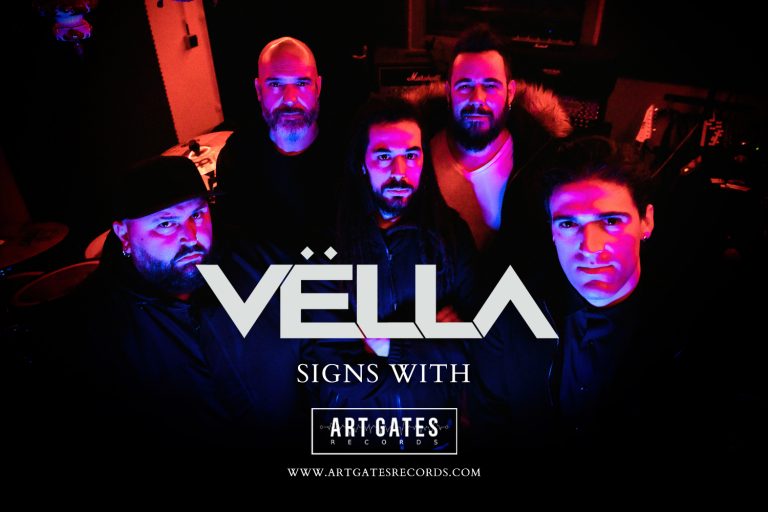 ALTERNATIVE METAL ACT VËLLA INKS WORLDWIDE DEAL WITH ART GATES RECORDS. NEW ALBUM TO BE RELEASED IN 2022!