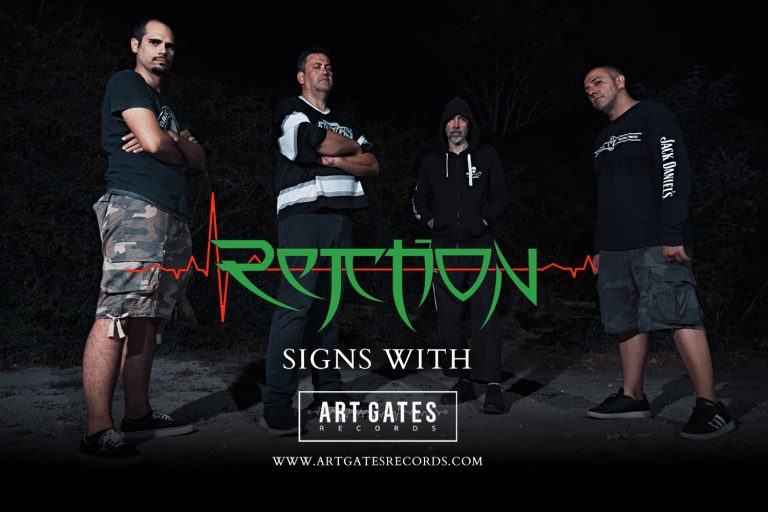 ALTERNATIVE METAL/HARDCORE ACT REJCTION INKS WORLDWIDE DEAL WITH ART GATES RECORDS