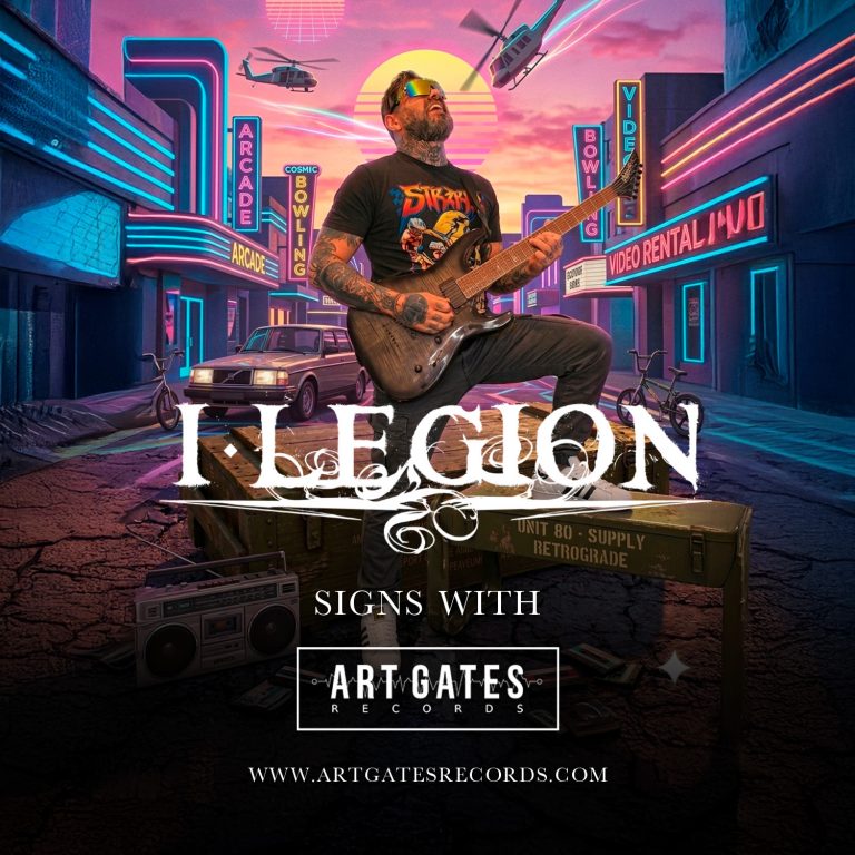 WE WELCOME MELODIC METAL POWERHOUSE I LEGION TO ART GATES RECORDS!