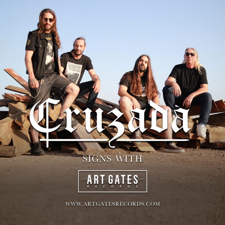 ART GATES RECORDS DA LA BIENVENIDA A LA VETERANA BANDA DE HEAVY METAL CRUZADA