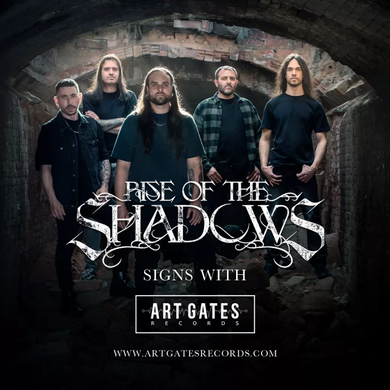 ART GATES RECORDS WELCOMES RISE OF THE SHADOWS TO ITS ROSTER